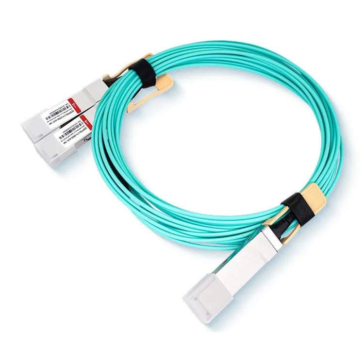 QSFP56 200G থেকে 2X100G ব্রেকআউট AOC কেবল